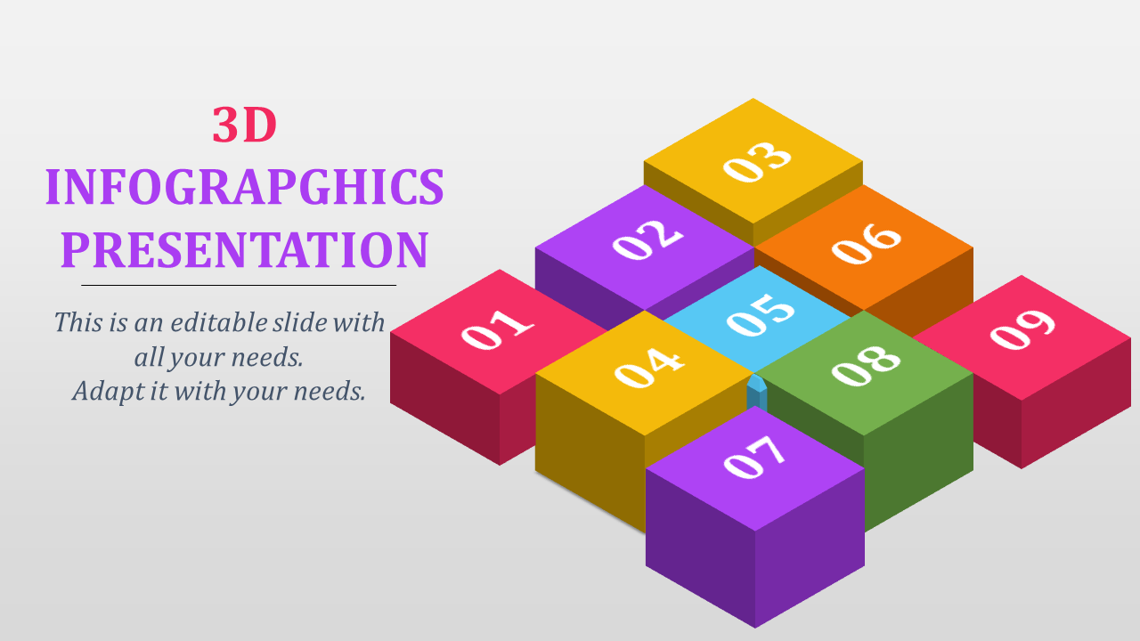 Create Infographic PowerPoint Presentation Slide Templates